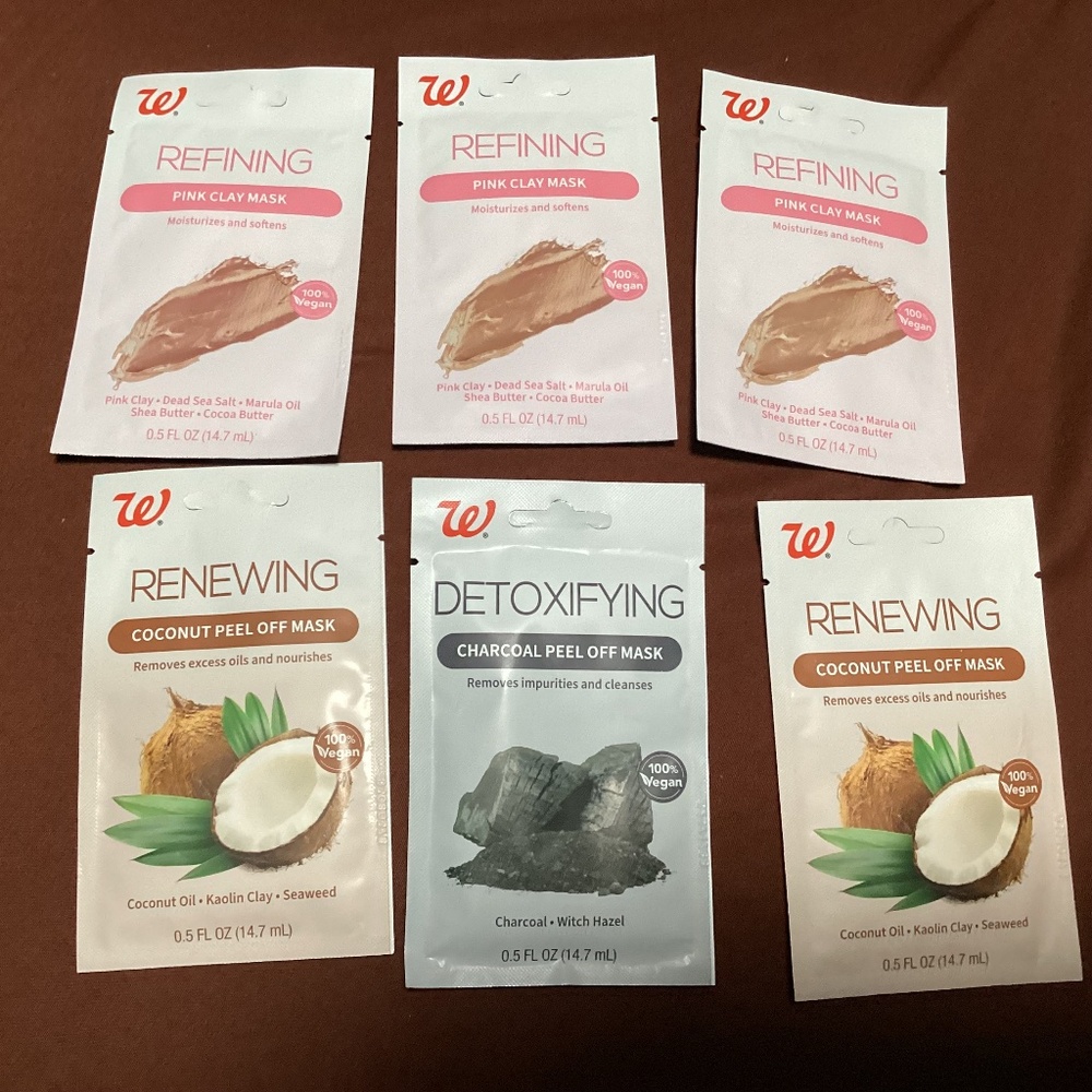 Walgreens Clay and Peel Off Masks Bundle
